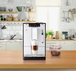 Melitta Volautomatisch Koffiezetapparaat Solo® & Milk E953-202, Zilver/zwart, Caffè Crema & Espresso Per One Touch, Zuigmond Voor Melkschuim -Koffiehuis melitta volautomatisch koffiezetapparaat solo milk e953 202 zilver zwart caffe crema espresso per one touch zuigmond voor melkschuim zilver 14