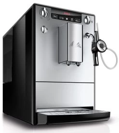Melitta Volautomatisch Koffiezetapparaat Solo® & Perfect Milk E957-203, Zilver/zwart, Caffè Crema & Espresso Per One Touch, Melkschuim & Hete Melk Per Draaiknop -Koffiehuis melitta volautomatisch koffiezetapparaat solo perfect milk e957 203 zilver zwart caffe crema espresso per one touch melkschuim hete melk per draaiknop zilver 5