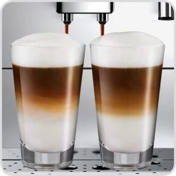 Melitta Volautomatisch Koffiezetapparaat Solo® & Perfect Milk E957-203, Zilver/zwart, Caffè Crema & Espresso Per One Touch, Melkschuim & Hete Melk Per Draaiknop -Koffiehuis melitta volautomatisch koffiezetapparaat solo perfect milk e957 203 zilver zwart caffe crema espresso per one touch melkschuim hete melk per draaiknop zilver 7