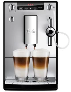 Melitta Volautomatisch Koffiezetapparaat Solo® & Perfect Milk E957-203, Zilver/zwart, Caffè Crema & Espresso Per One Touch, Melkschuim & Hete Melk Per Draaiknop -Koffiehuis melitta volautomatisch koffiezetapparaat solo perfect milk e957 203 zilver zwart caffe crema espresso per one touch melkschuim hete melk per draaiknop zilver 8