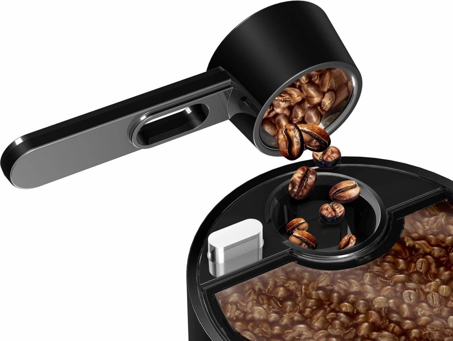 Melitta Volautomatisch Koffiezetapparaat Varianza® CSP F57/0-101, Zilver, Kopjes Individueel Doseren: My Bean Select, 10 Koffierecepten 8 Melitta Volautomatisch Koffiezetapparaat Varianza® CSP F57/0-101, Zilver, Kopjes Individueel Doseren: My Bean Select, 10 Koffierecepten - Afbeelding 6