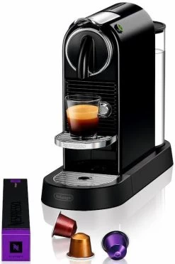 SIEMENS Volautomatisch Koffiezetapparaat EQ.5 500 Integral TQ507D03 -Koffiehuis nespresso koffiecapsulemachine citiz en 167b van delonghi black inclusief welkomstpakket met 14 capsules zwart 1