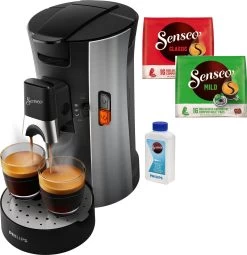 Melitta Volautomatisch Koffiezetapparaat Passione® One Touch F53/1-102, Zwart, One-touch-functie, Per Kopje Precies De Juiste Hoeveelheid Versgemalen Bonen -Koffiehuis senseo koffiepadautomaat select csa250 10 inclusief gratis toebehoren ter waarde van 14 zilver