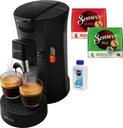 Melitta Volautomatisch Koffiezetapparaat Purista® F230-101, Zilver/zwart, Favoriete Koffie-functie, Compact & Extra Geruisloos -Koffiehuis senseo koffiepadautomaat select eco csa240 20 inclusief gratis toebehoren ter waarde van 14 zwart 2