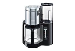 Melitta Volautomatisch Koffiezetapparaat Solo® & Perfect Milk E957-203, Zilver/zwart, Caffè Crema & Espresso Per One Touch, Melkschuim & Hete Melk Per Draaiknop -Koffiehuis siemens filterkoffieapparaat sensor for senses tc86303 125 l waterreservoir met handgreep zwart