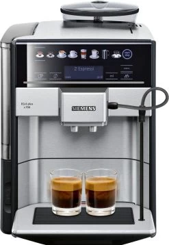 Melitta Volautomatisch Koffiezetapparaat Purista® F230-101, Zilver/zwart, Favoriete Koffie-functie, Compact & Extra Geruisloos -Koffiehuis siemens volautomatisch koffiezetapparaat eq6 plus s700 te657503de zilver 1