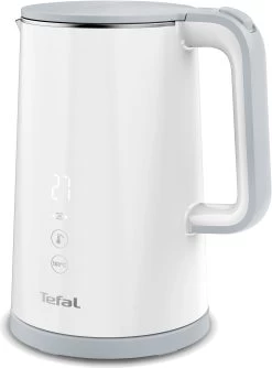 Melitta Volautomatisch Koffiezetapparaat Solo® & Perfect Milk E957-203, Zilver/zwart, Caffè Crema & Espresso Per One Touch, Melkschuim & Hete Melk Per Draaiknop -Koffiehuis tefal waterkoker ko6931 15 l digitale aanduiding 5 temperatuurstanden 15 l warmhoudfunctie 360 draaibaar live temperatuur wit